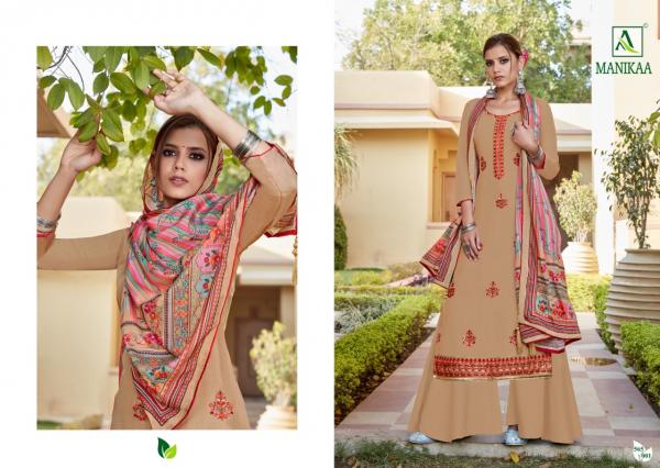 Alok Manikaa Designer Viscose Embroidery Salwar 